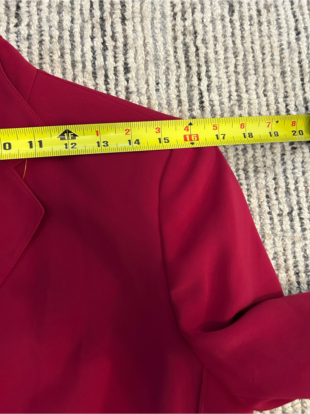 Kasper Women’s Size 8 Magenta Skirt Suit With Floral Scarf Career Church wedding - Picture 9 of 12